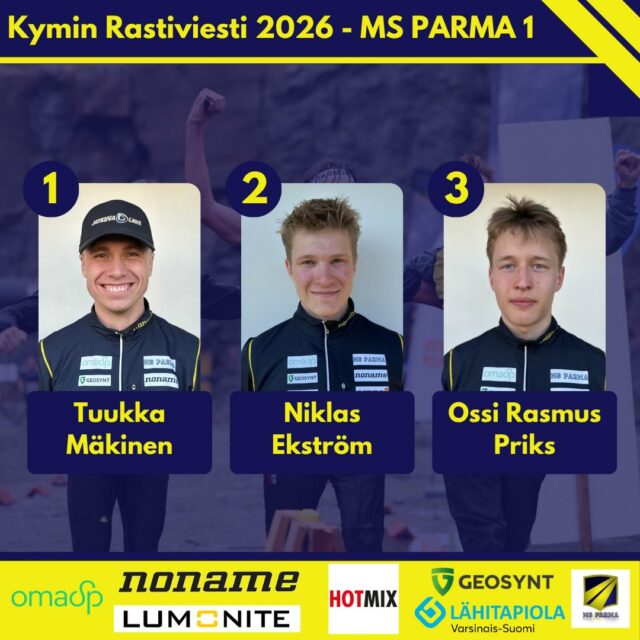 Seuraavana vuorossa @viestiliiga nro 3 eli Kymin rastiviesti! 🔥🫵🏻 Parman miehiltä viivalla 5 joukkuetta! 

Viestiä voit seurata @yleareena välityksellä tai livenä Sippolassa. Miesten lähtö klo 10.00. 🛫

#suunnistus #orienteering #oroenteeing #viesti #jukola