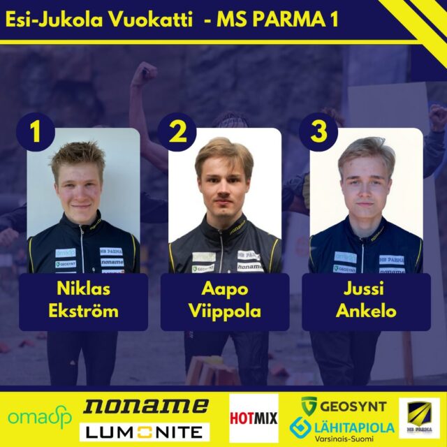 Tänään @viestiliiga jatkuu Esi-Jukolalla Vuokatissa. 📈 Parmalta miehissä yksi joukkue mukana ja valmiina haastamaan kärkisijoista. 🔨🔨
Miesten viesti @yleurheilu klo 16.30. Ota seurantaan.
#suunnistus #orienteering #jukola #esijukola #lumonite